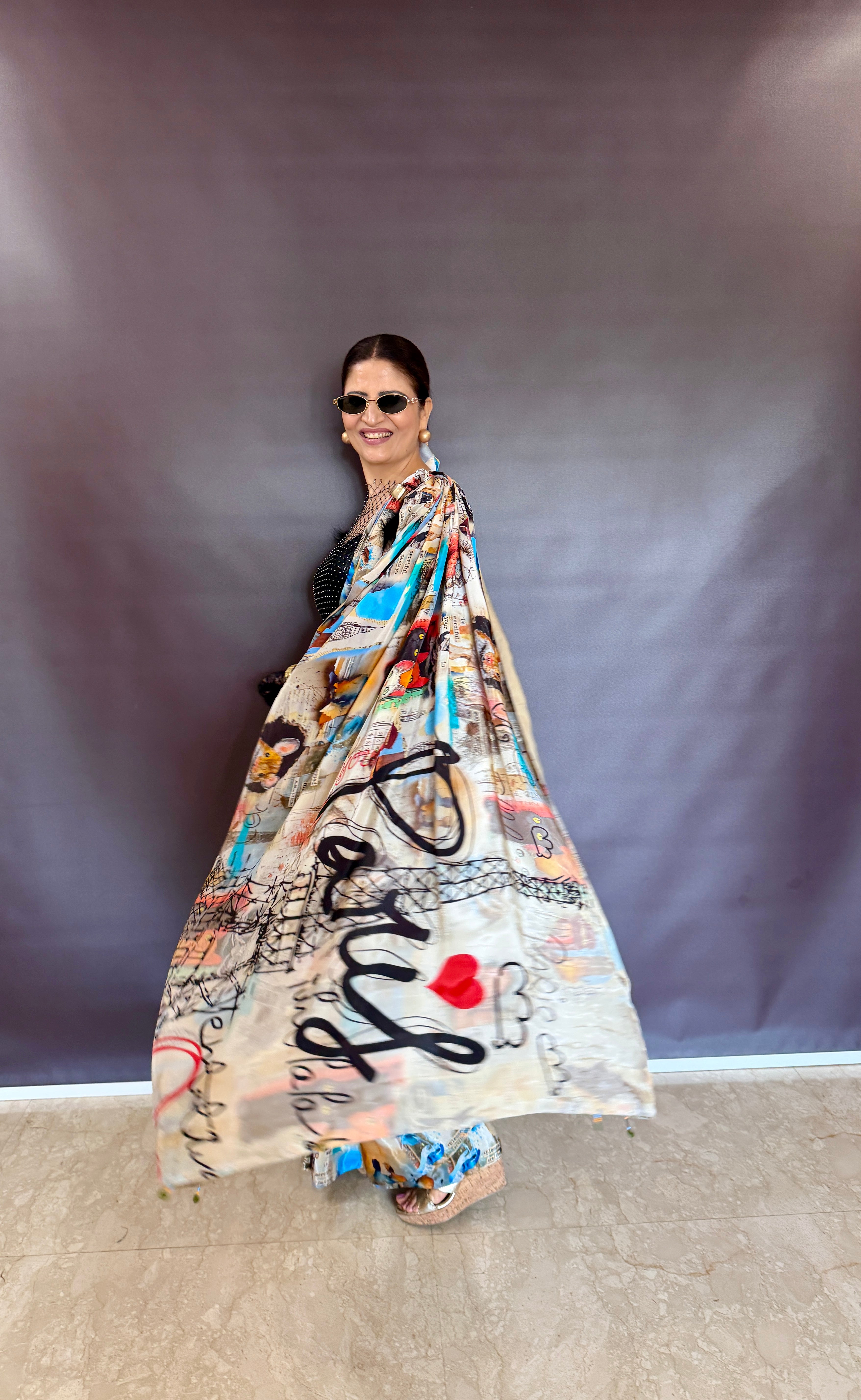 Love In Paris Saree