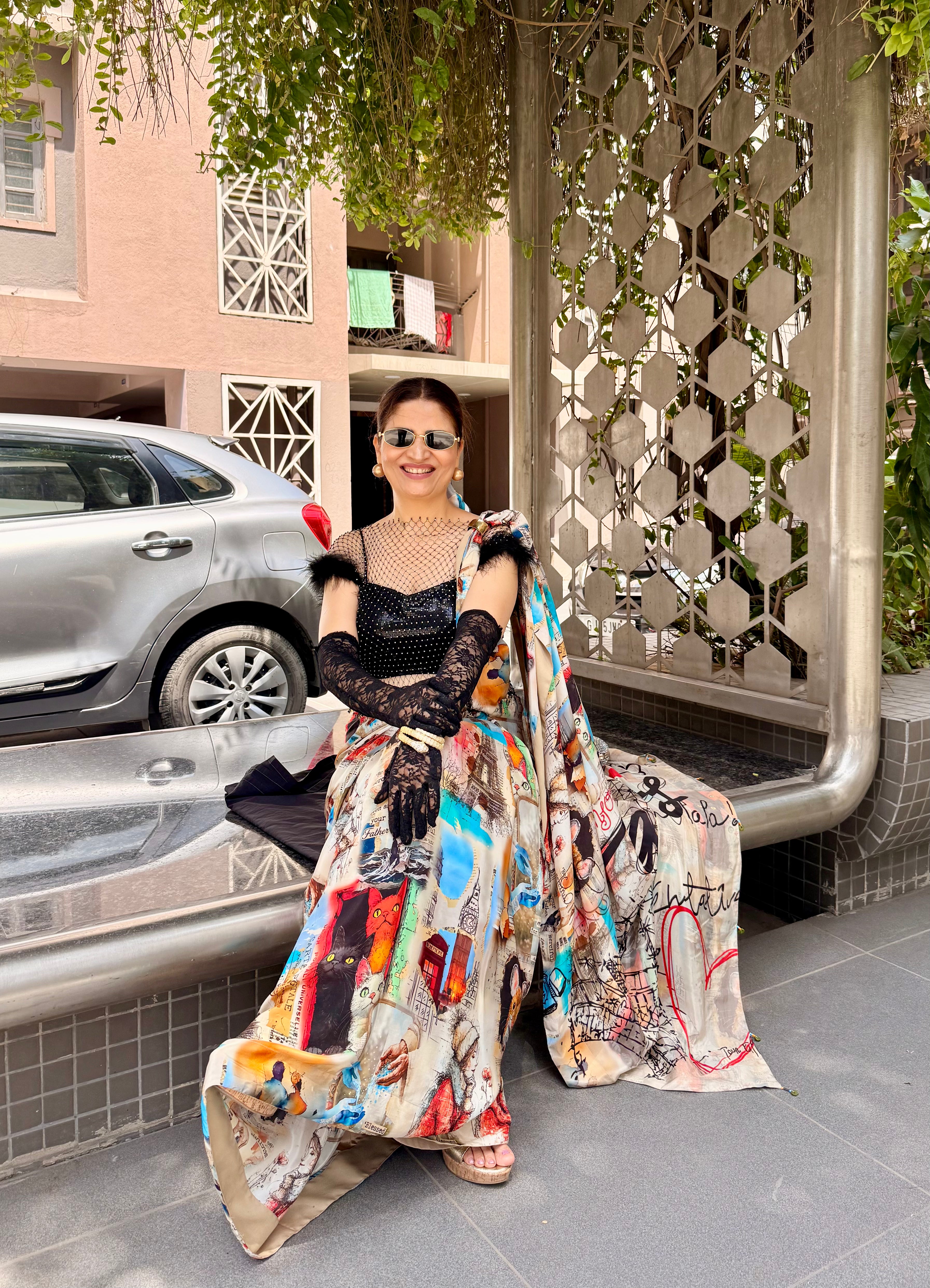 Love In Paris Saree
