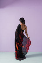Burning Flame Of Desires Saree