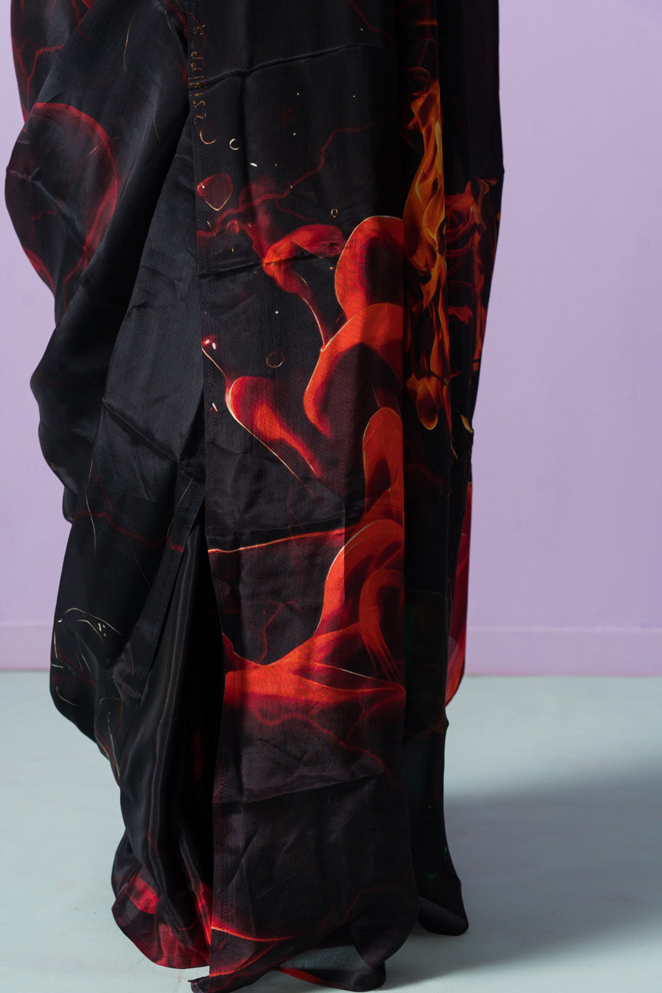 Burning Flame Of Desires Saree