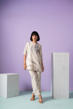 Bravery Bengal Wild White Tiger Co-ord Set