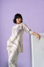 Bravery Bengal Wild White Tiger Co-ord Set