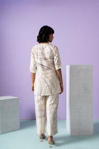 Bravery Bengal Wild White Tiger Co-ord Set