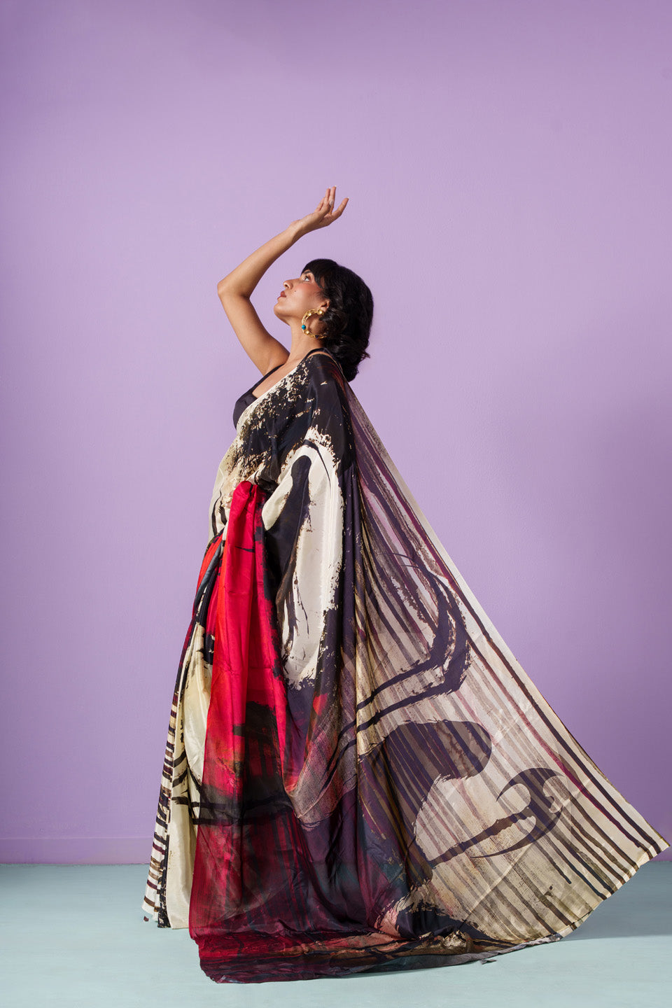 Dare Devil Shadow Weave Saree