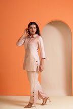 Bold Brown Ice Berg Co-ord Set