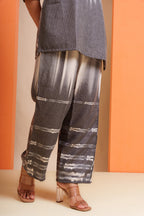 Pencil Gray Black Shiboori/Tie Dye Co-ord Set