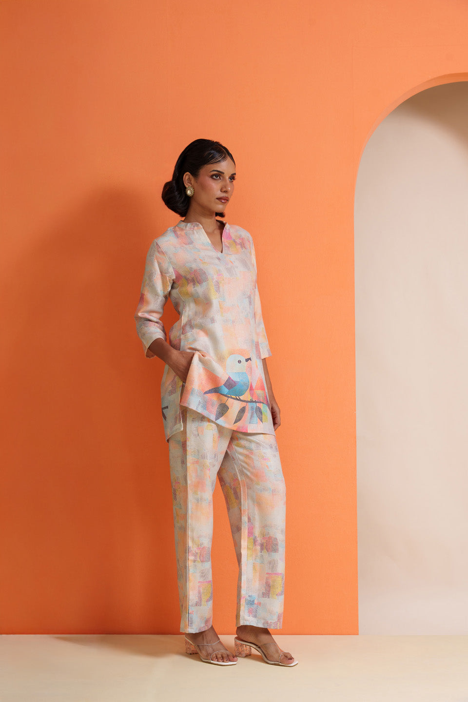 Loving Rainbow Birds Co-ord Set