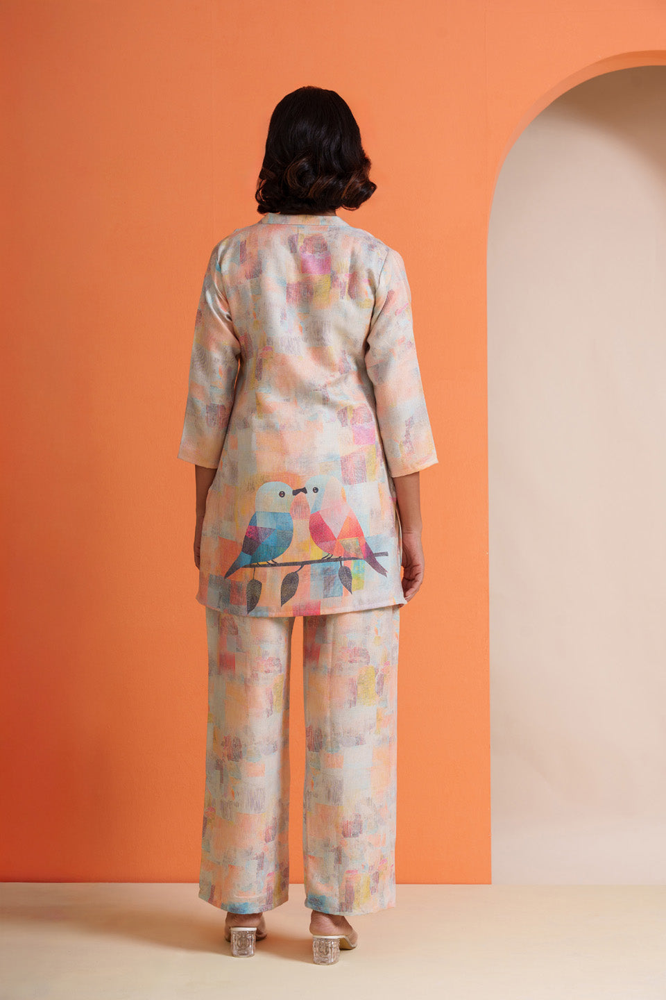 Loving Rainbow Birds Co-ord Set