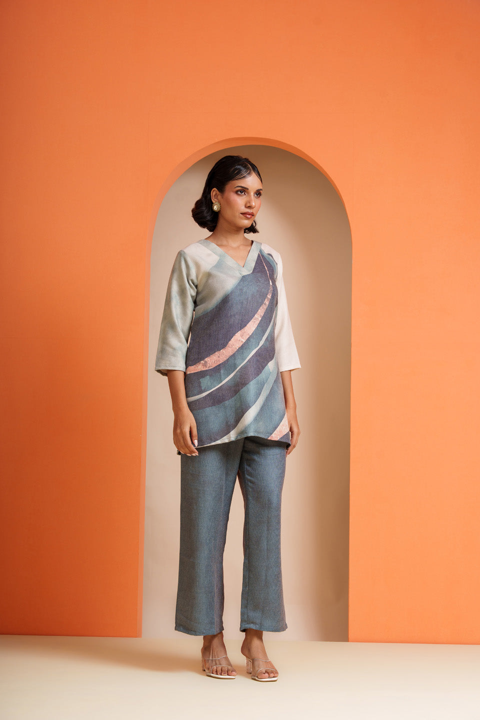 Teal Golden Mirror Maze