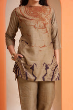 Spider Web Wave Design Co-ord Set