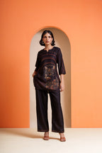 Eclipse Motion Black Hypno Cat Co-ord Set