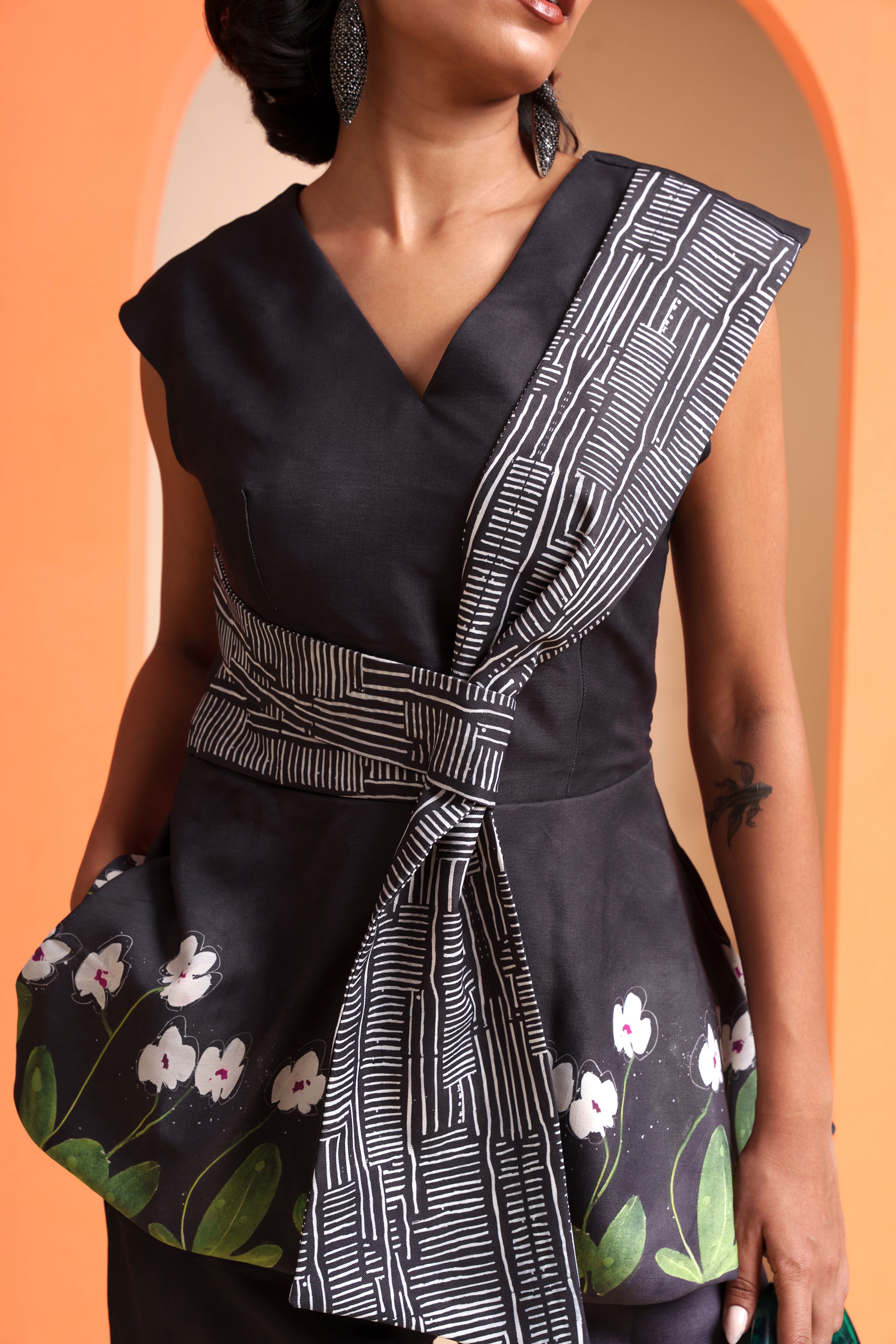 Charcoal Eden Botanica Co-ord Set