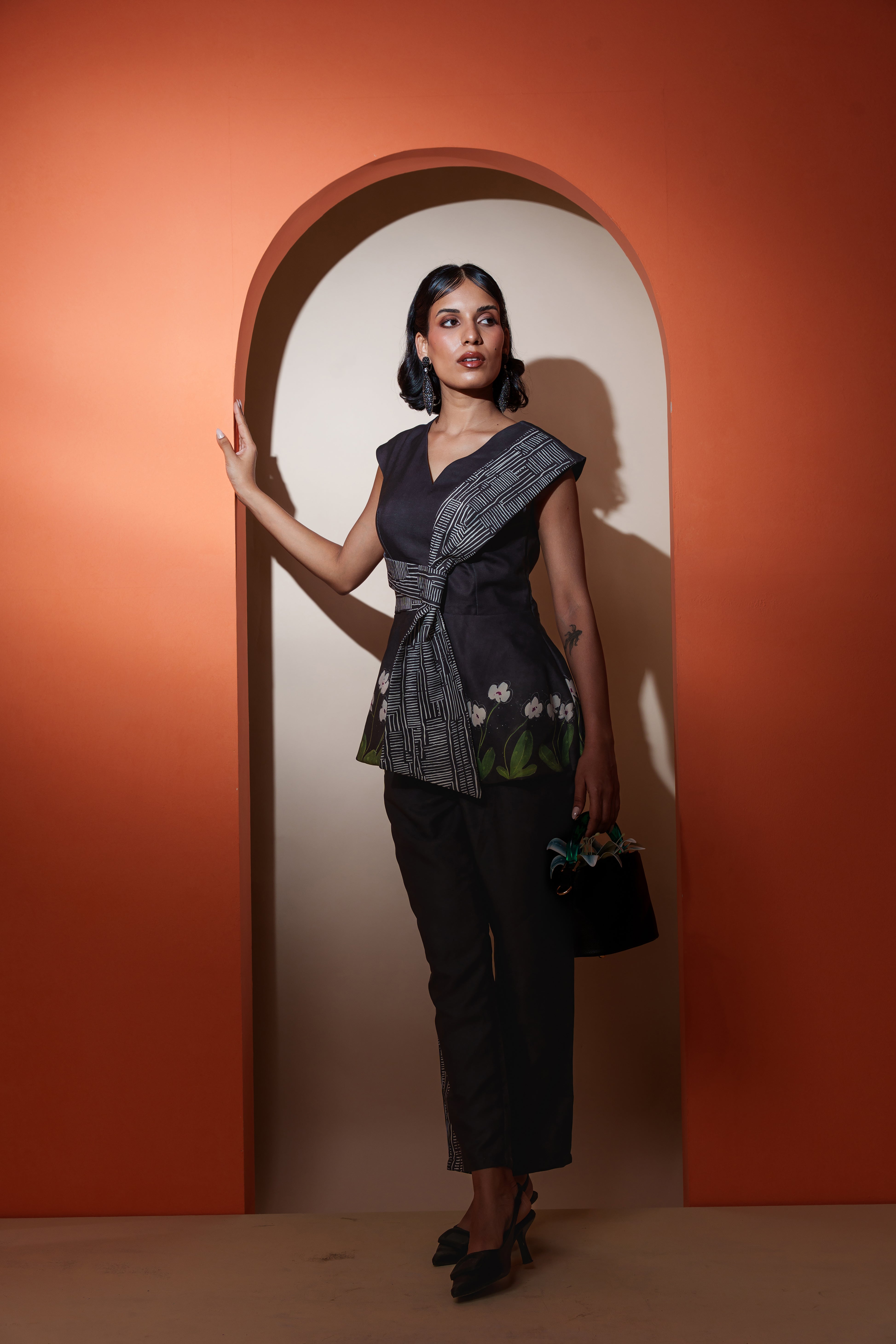 Charcoal Eden Botanica Co-ord Set