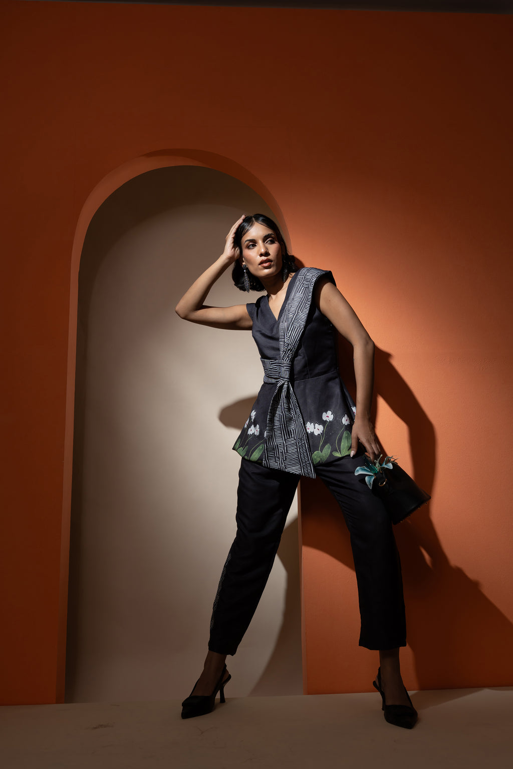 Charcoal Eden Botanica Co-ord Set