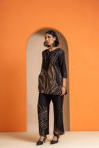 Wild Cheetah Skin Stripes Co-ord Set