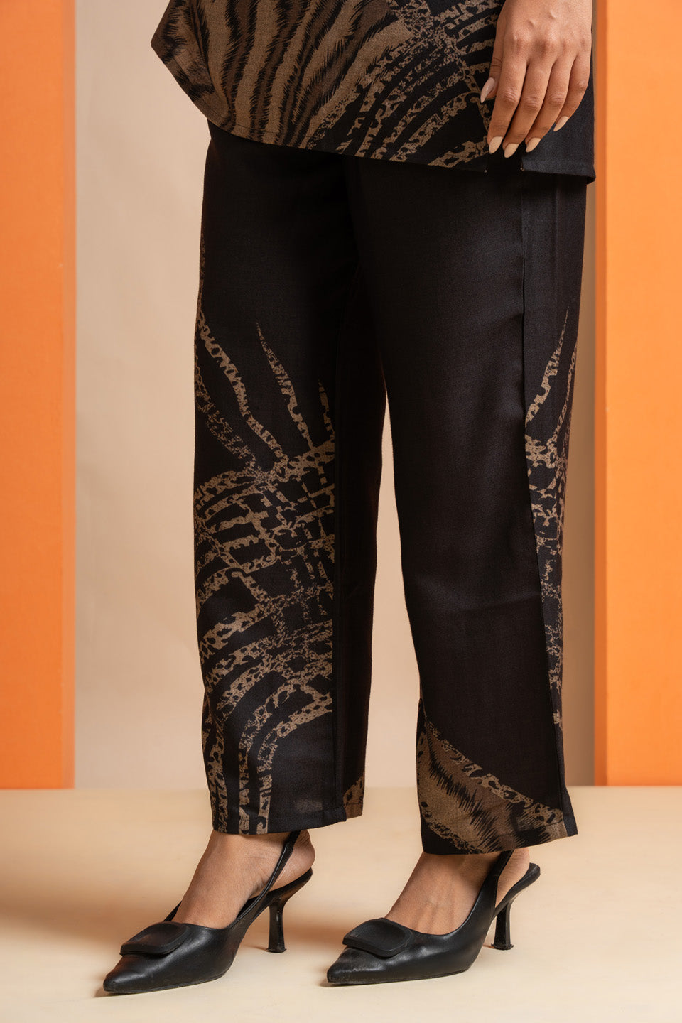 Wild Cheetah Skin Stripes Co-ord Set