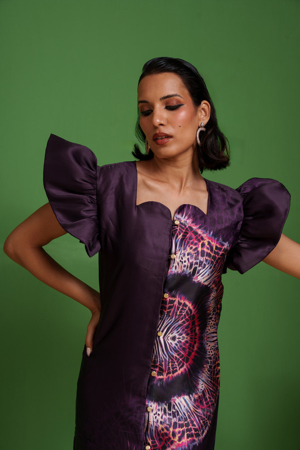 Wine Cheetah Skin Fire Glitch