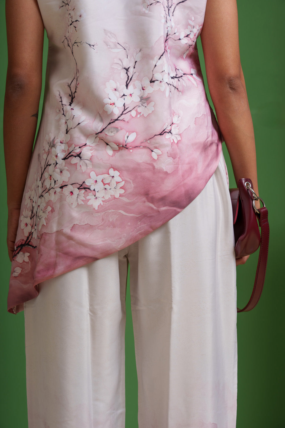 Blush Cherry Blossom Flight Co-ord Set