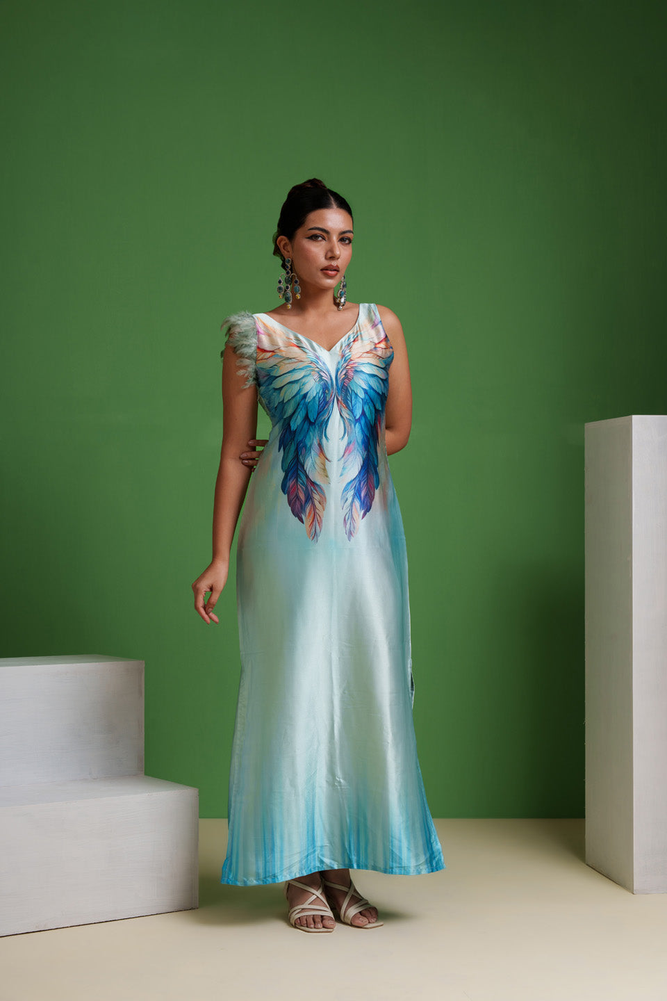 Fearless Rainbow Aqua Pankh