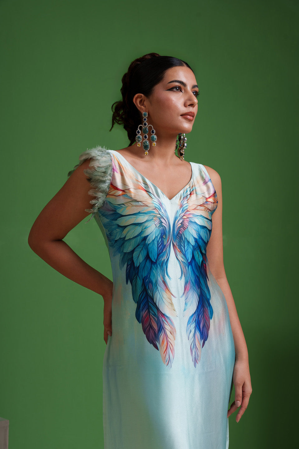 Fearless Rainbow Aqua Pankh