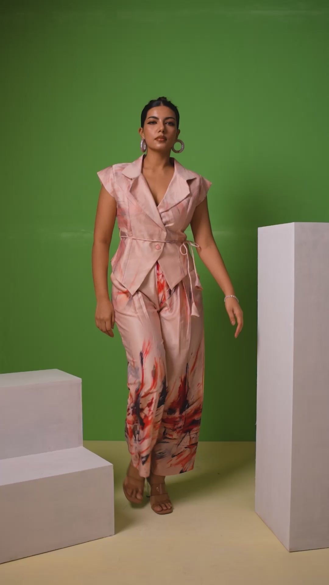 Brushfire Strokes Co-ord Set