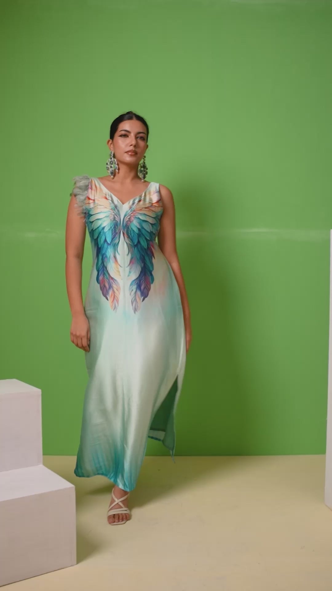 Fearless Rainbow Aqua Pankh